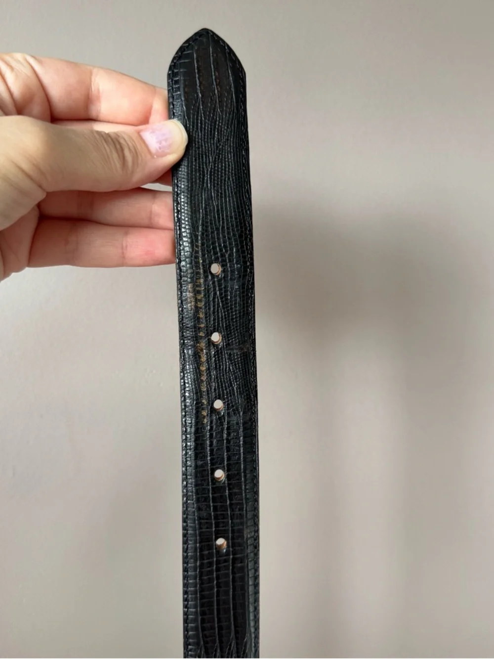 Vintage 1993 Women’s Warner Bros Sterling Silver Leather Road Runner Belt Small